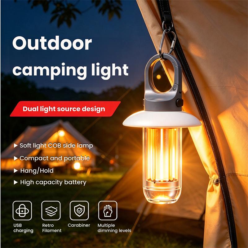 Power Bank - Ładowalna latarka LED z 5 trybami