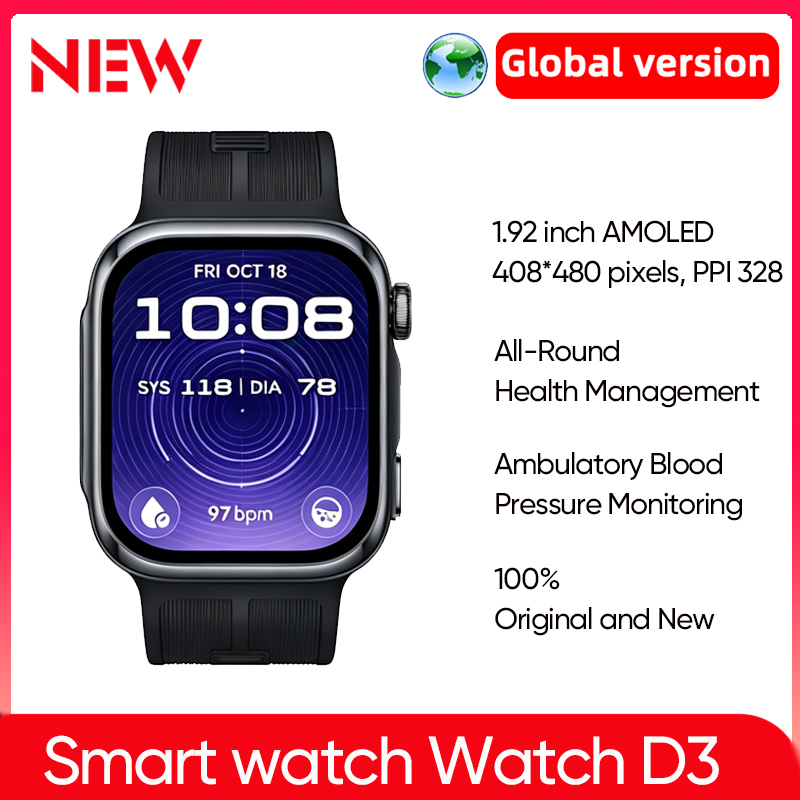 Smart Watch - Globalna wersja Huawei Watch D3, wyświetlacz