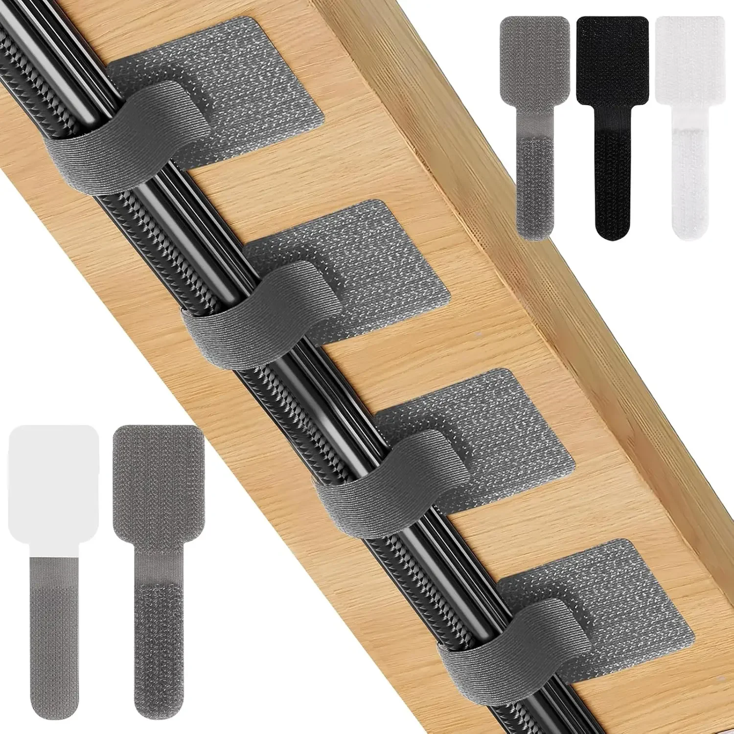 Cable Organizer - Nowe, wielokrotnego użytku opaski kablowe, opaski
