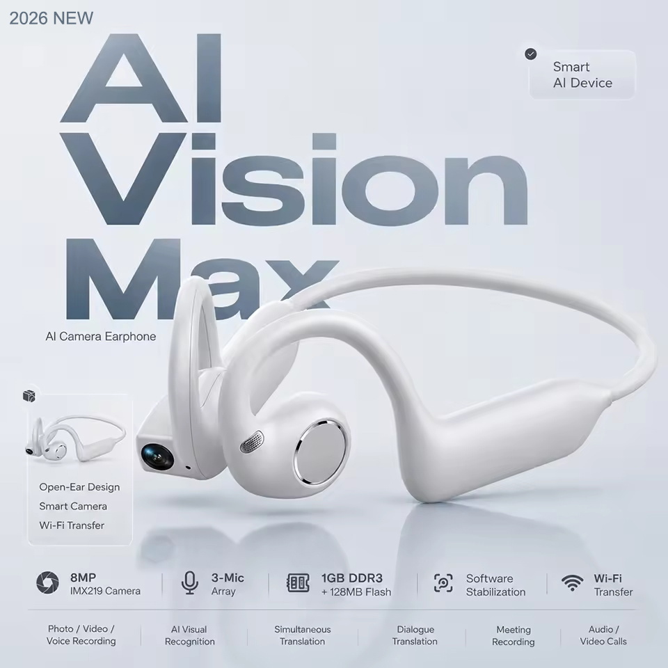 Headphones Wireless - NOWE słuchawki z przewodnictwem kostnym i