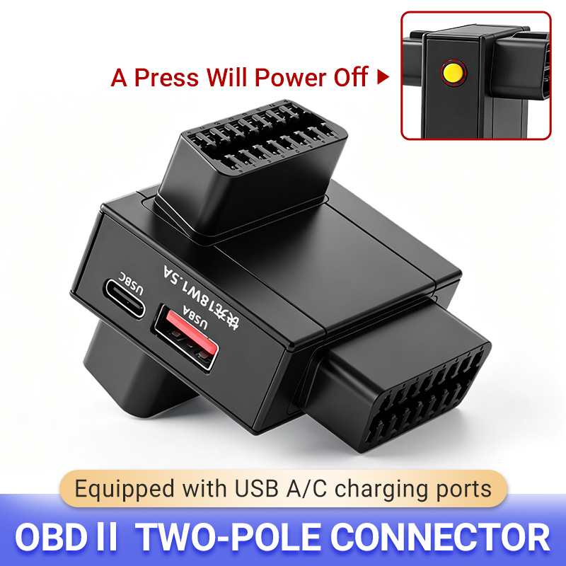 Adapter rozdzielający OBD2, 1  – Usb Charger recenzja i cena
