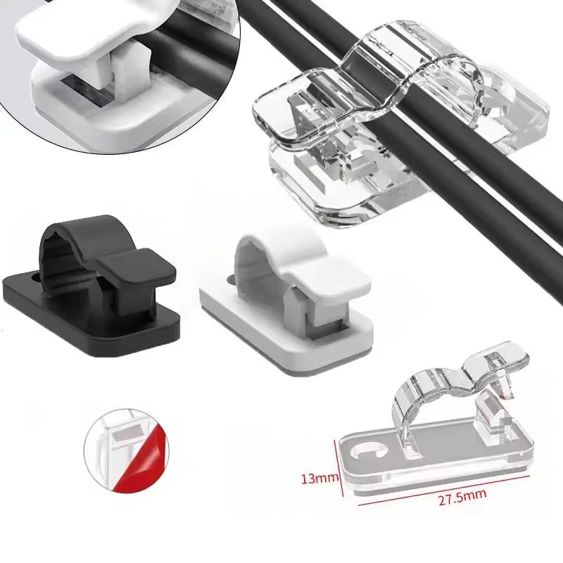 Samoprzylepne klipsy do kabli, – Cable Organizer recenzja i cena