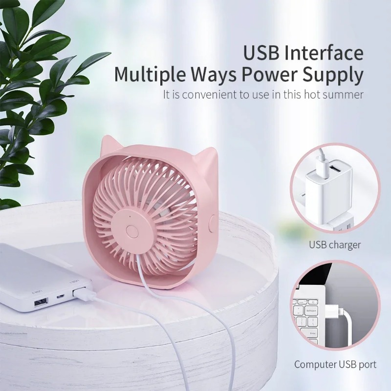 Mini Wentylator USB Biurkowy M – Electronics And Gadgets Ce recenzja i cena