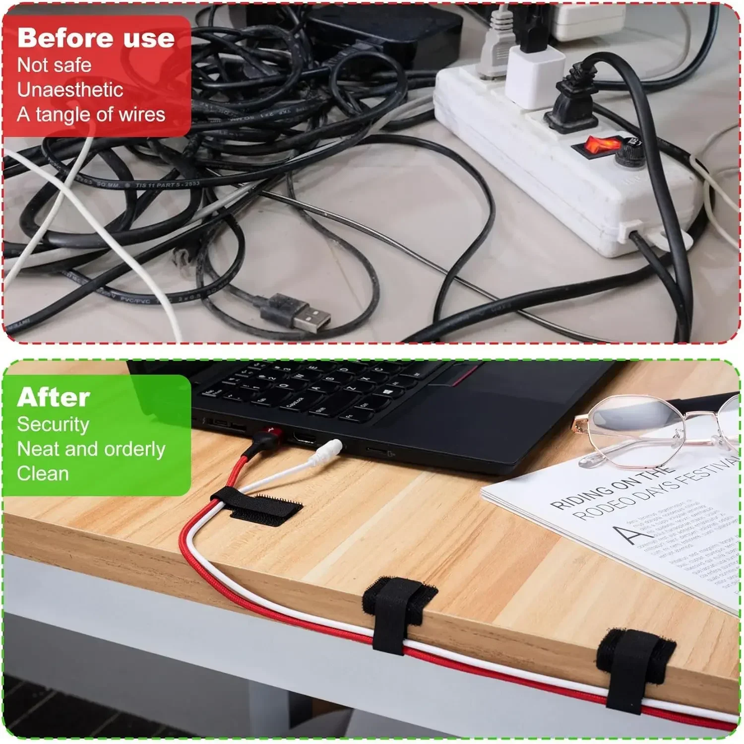 Nowe, wielokrotnego użytku opa – Cable Organizer recenzja i cena
