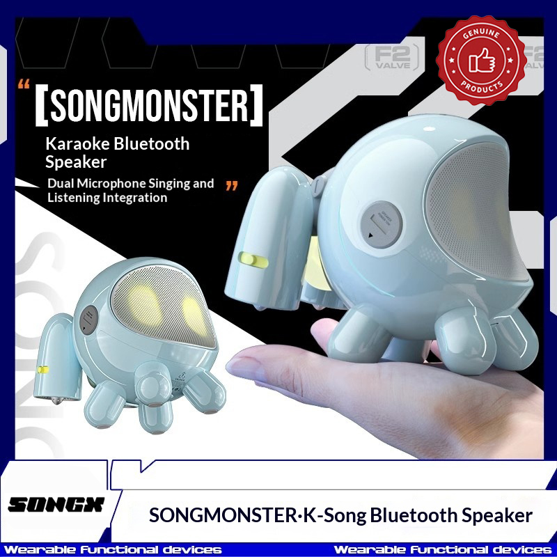 SONGX SONGMONSTER Uroczy Robot – Bluetooth Speaker recenzja i cena